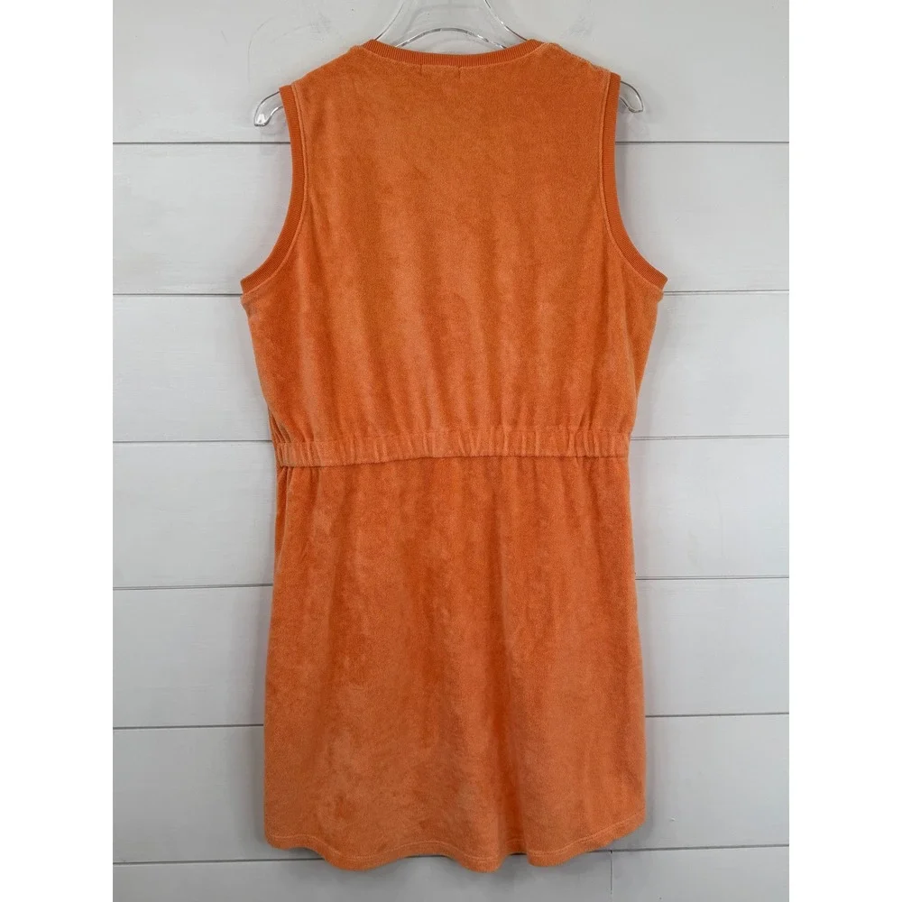 Beyond Yoga OUT OF TOWN Terry Cloth Sleeveless Dress Women XL‎ Athleisure Beach